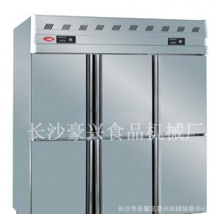 豪興雙溫保鮮冷藏冷凍6門冰柜 六門冰箱 四門不銹鋼商用冷柜