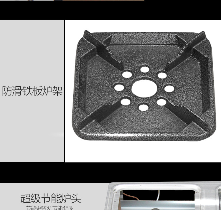 廚房設(shè)備小吃車不銹鋼煲仔爐 商用多頭節(jié)能燃氣砂鍋米線罐罐飯灶